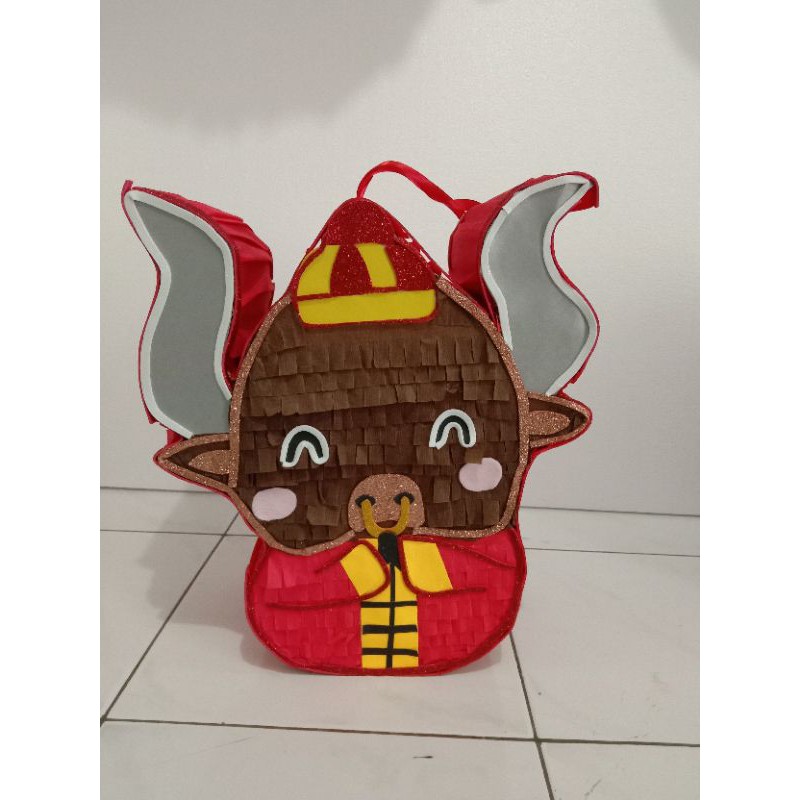 

Pinata Pukul karakter 2D mini Kerbau Imlek