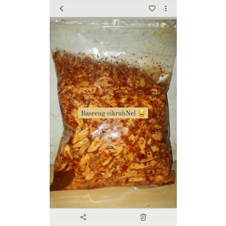

CikruhNel Basreng CIKRUH 100Gram (kemasan difoto hanya contoh)