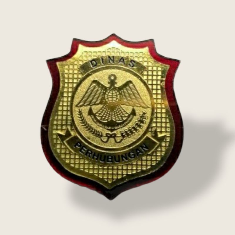 LENCANA DISHUB LOGAM DINAS PERHUBUNGAN ATRIBUT DISHUB