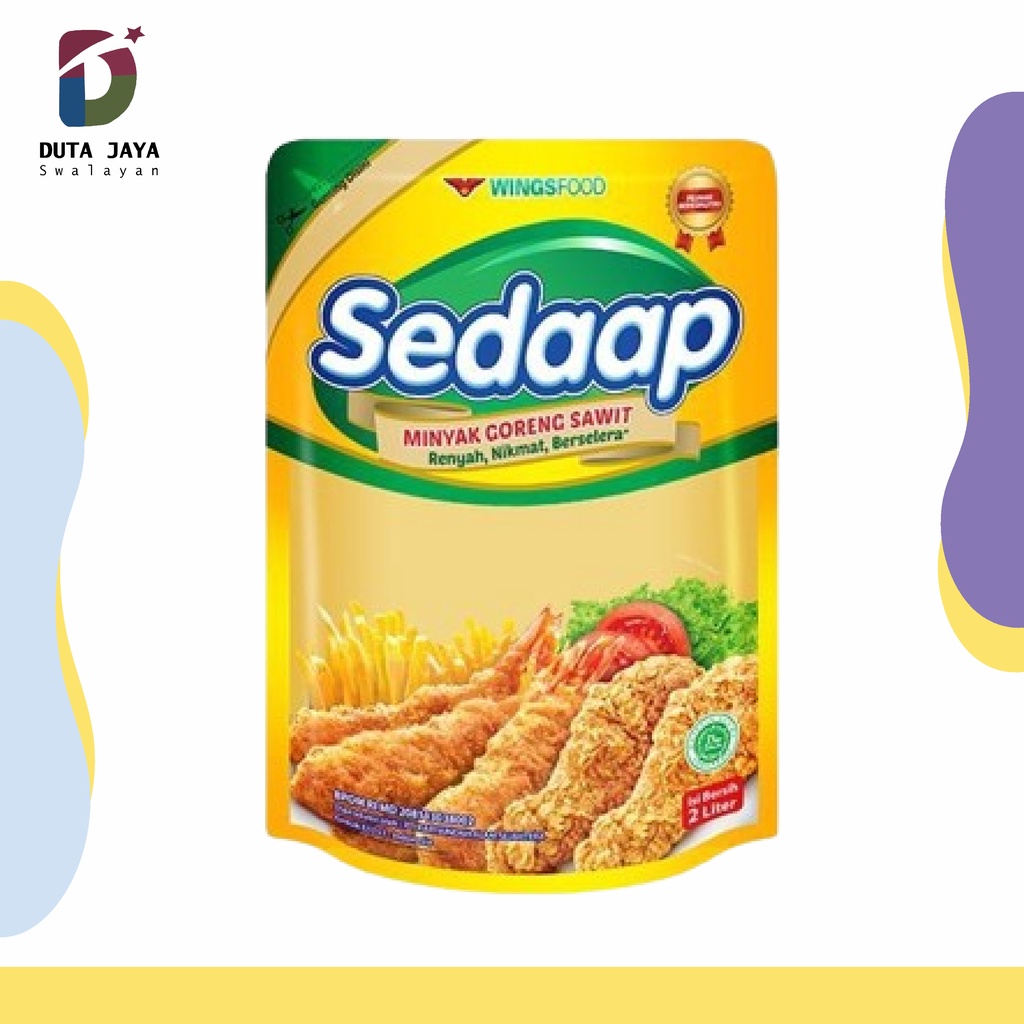 Minyak Goreng Sedaap Refill Pouch 2 Liter