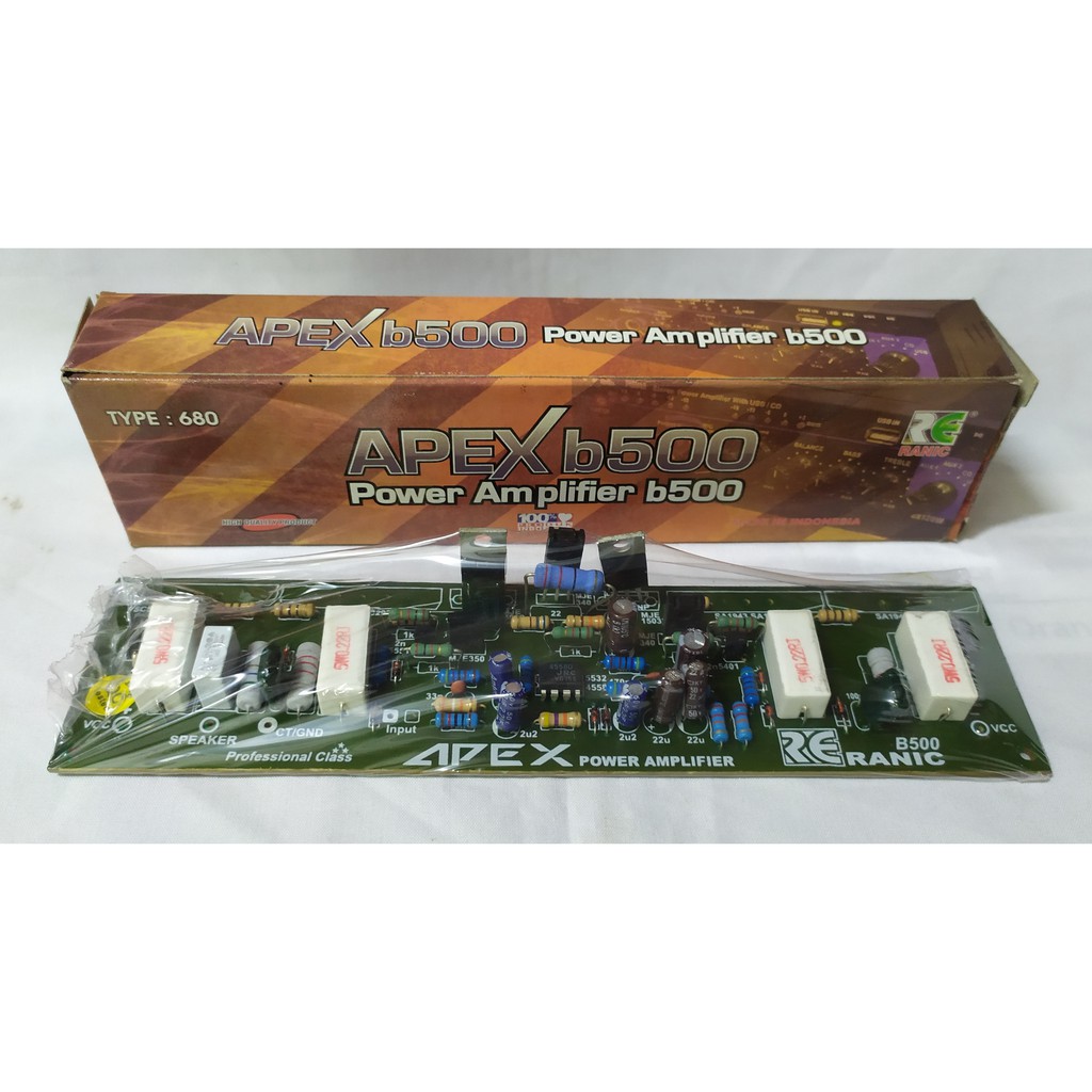 Kit Ranic Kit Power Amplifier APEX B500 Mono Type B500/680
