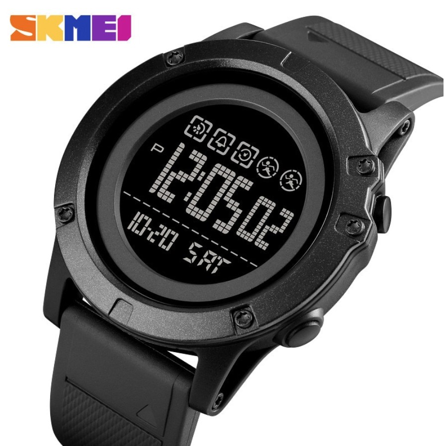 Jam Tangan Pria /SKMEI 1727 Digital Rubber Strap Original Anti Air 30 Meter