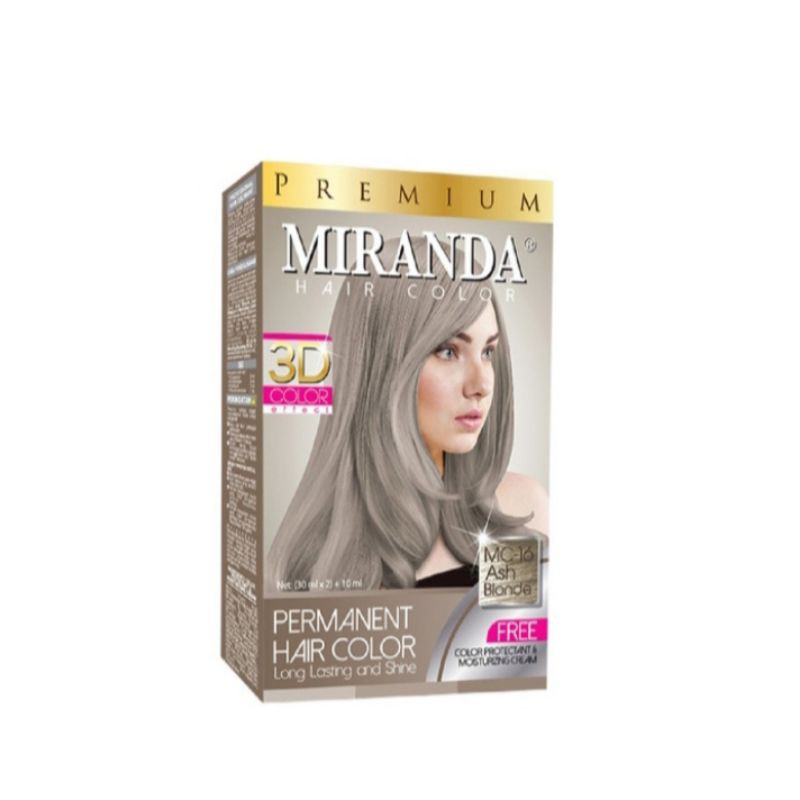 Miranda hair colour ASH BLONDE 30ml