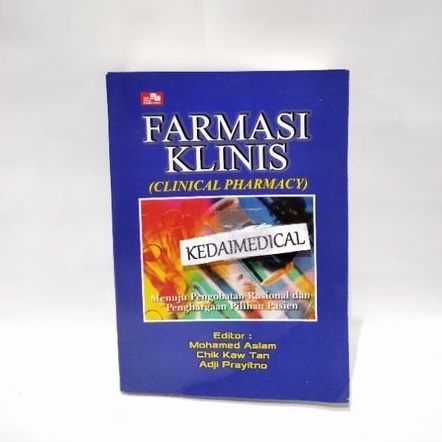 BUKU FARMASI KLINIS ( CLINICAL PHARMACY ) TERMURAH LARIS