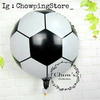Balon Foil Bulat Karakter Bola