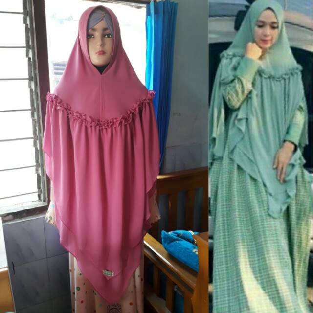 Khimar seroja rempel