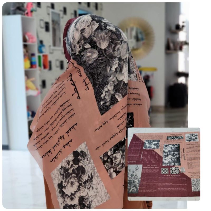 HIJAB KORAN ARABIC JUMBO / KORAN ARAB JUMBO 130cm