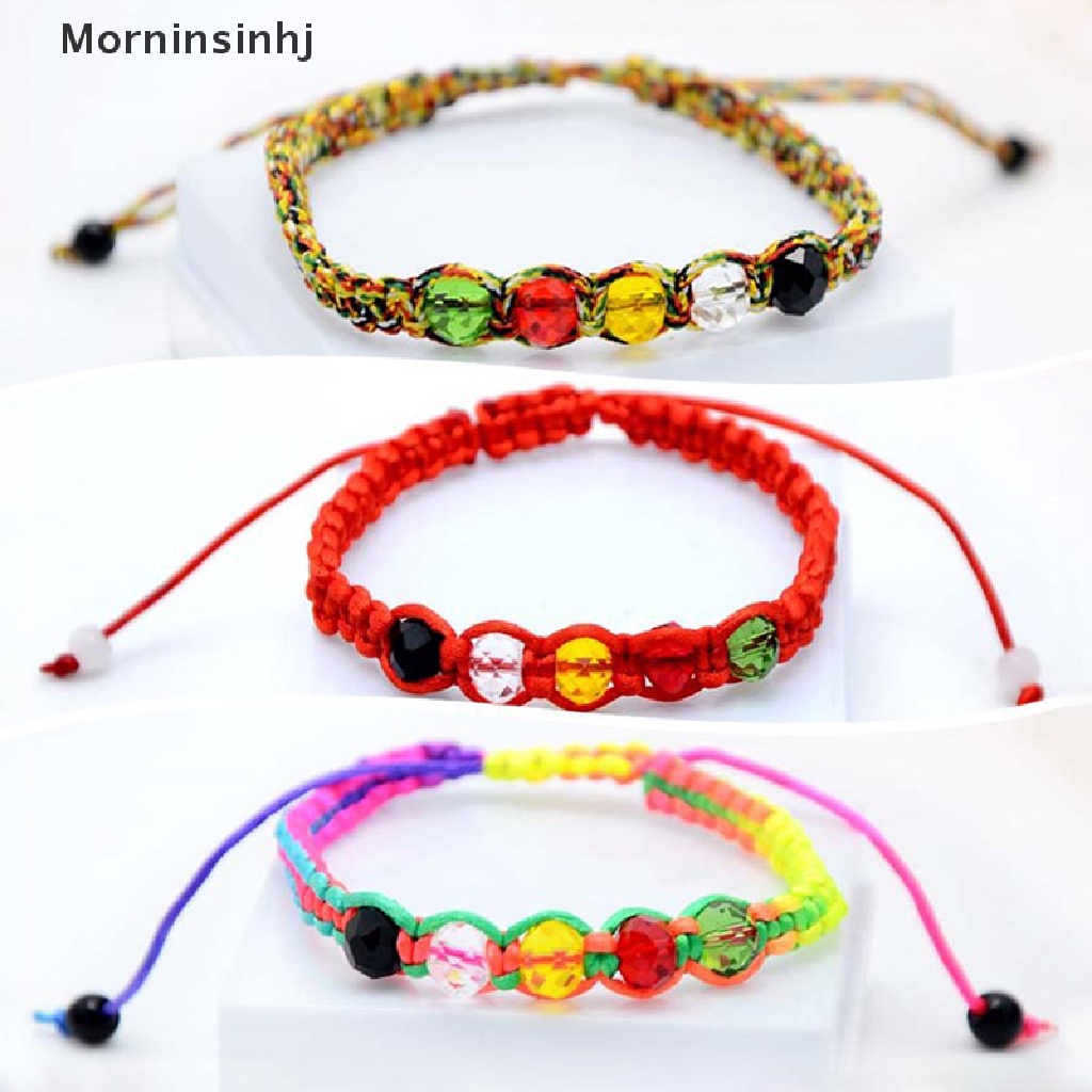 Gelang Tali Kepang Handmade Adjustable Untuk Pria / Wanita