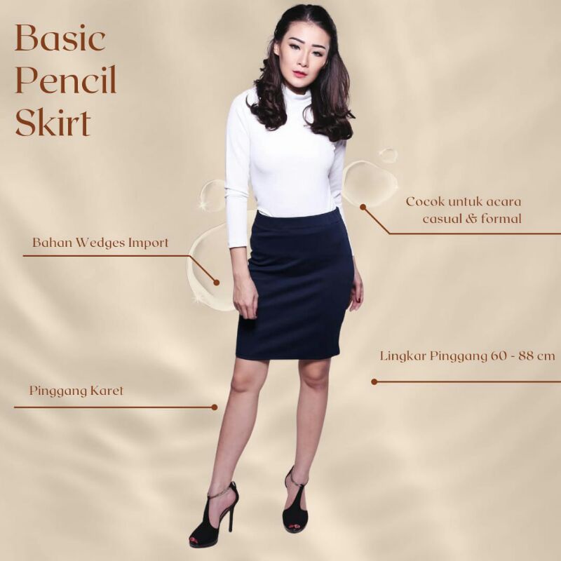 

Rok Span Kerja BASIC PENCIL COLLECTION