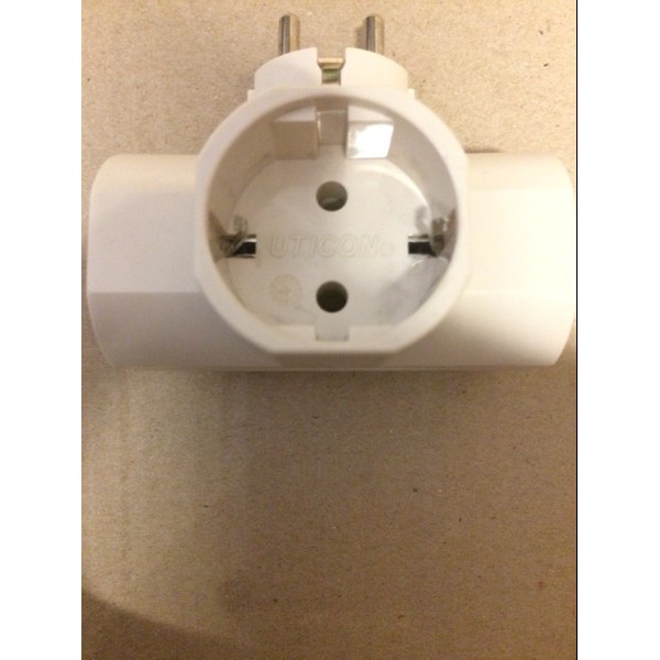 Steker T uticon sc-38 / T arde / steker arde T / colokon T paralel