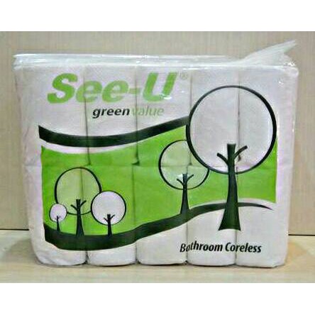 TISSUE SEE U ROLL ISI 10 TISSUE GULUNG TISSUE TOILET