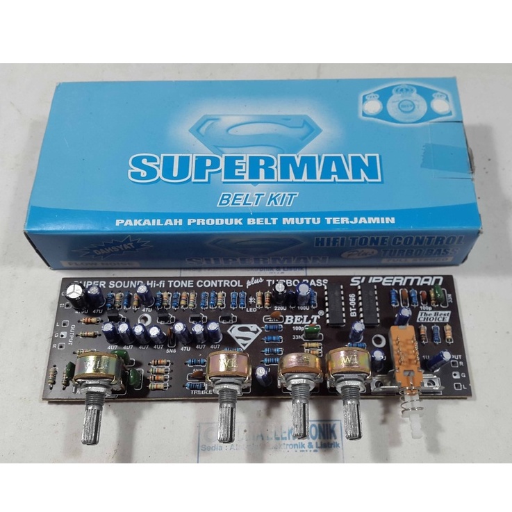 KIT TONE CONTROL STEREO PLUS TURBO BASS