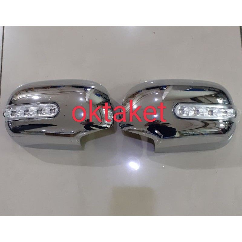 Cover spion Rush  Terios lama chrome led 2