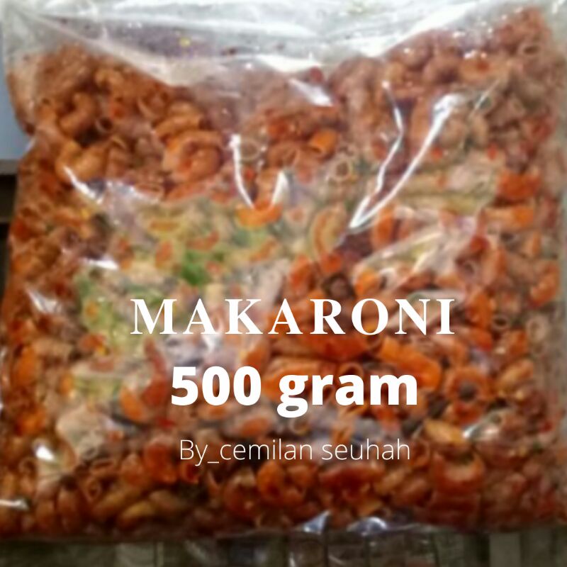 Makaroni pedas daun jeruk isi 500 gram