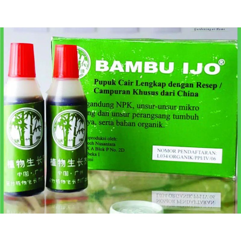 PUPUK ORGANIK CAIR (POC + ZPT) Cap BAMBU IJO 12ml