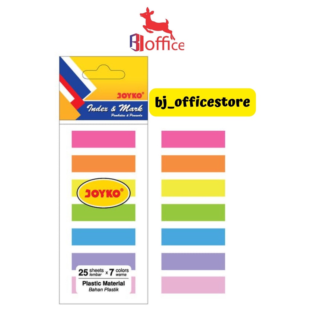 

Memo Stick Joyko IM - 30 ( Plastik ) - 7 Warna
