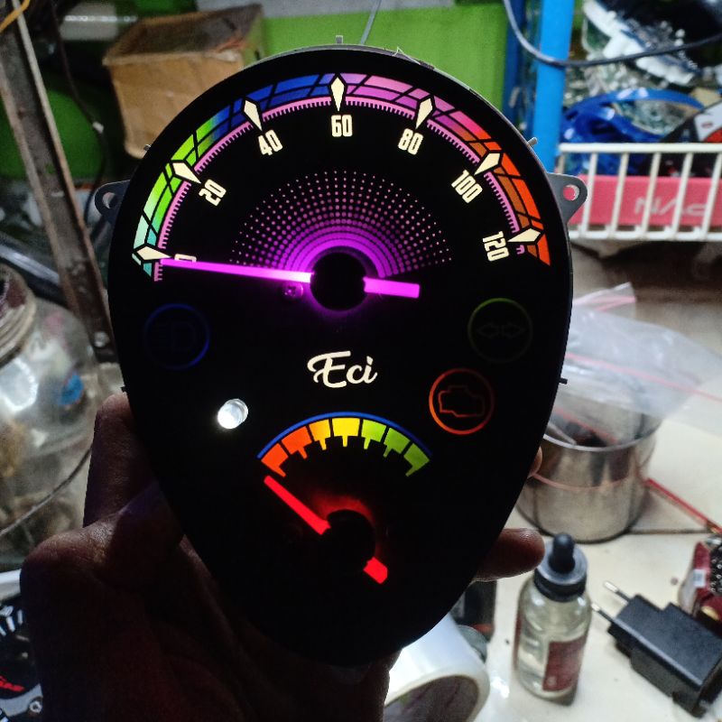 papan panel custom speedometer fino Thailand
