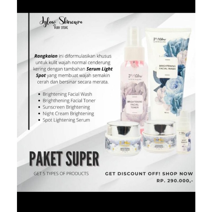 JGLOW super whitening