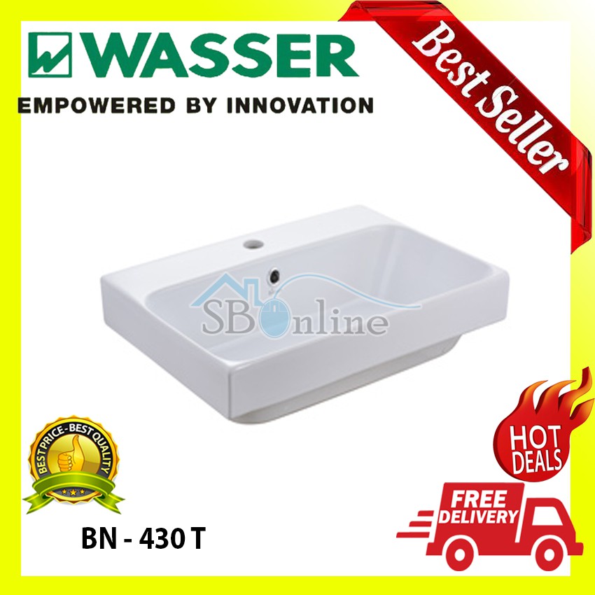 Basin with Taphole by Wasser - BN 430 T