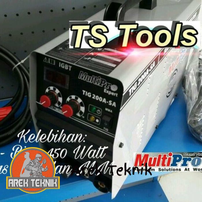 MESIN LAS MSL214 ARGON MULTIPRO INVERTER TIG 200A-SA