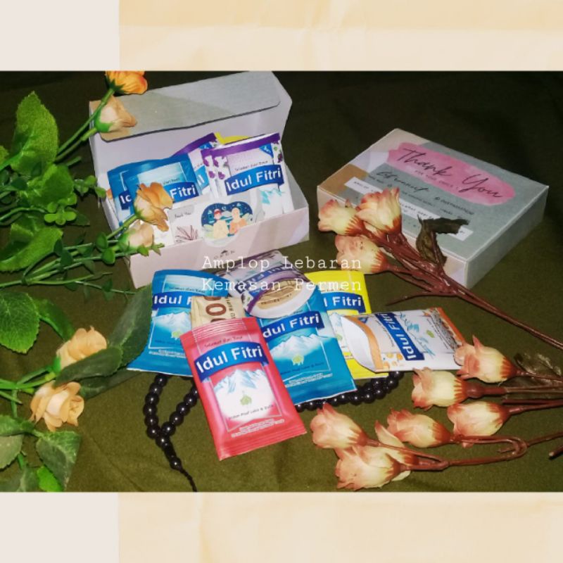 

Amplop Lebaran, Unik, bungkus permen