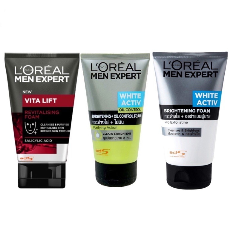 BELI 2 GRATIS 1 Loreal Men Expert White Active - Vita Lift