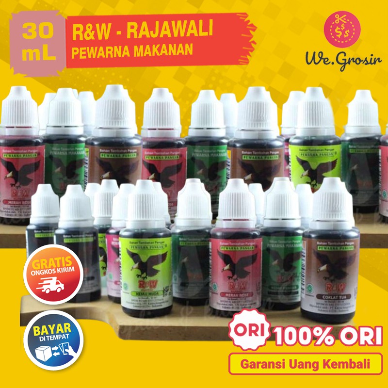 

Rajawali Pewarna Makanan Semua Warna - Botol 30ml