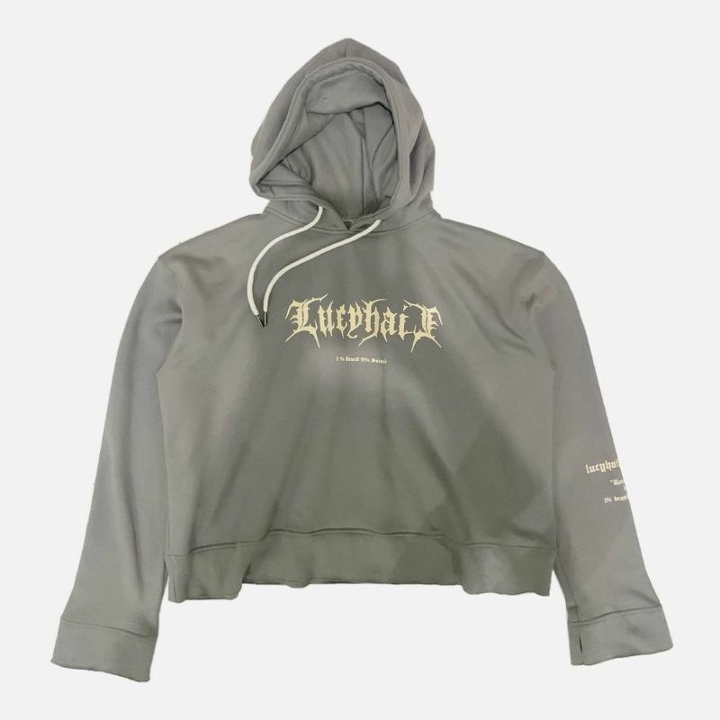 Hoodie Lucyhail666 drop 7"BONE"