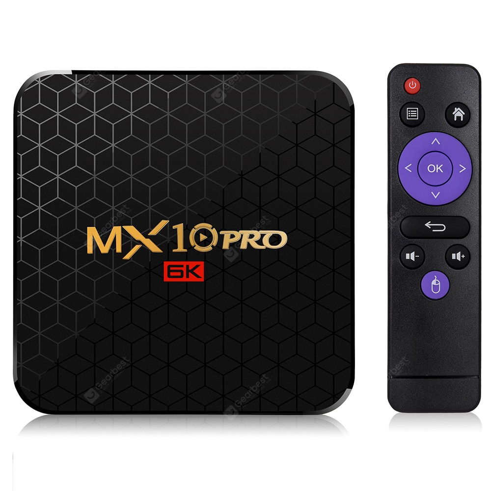 TV BOX - MX 10 PRO Android 9.0 RAM 4/64 Ultra HD 6K