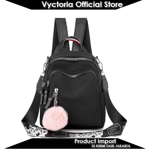 (COD) Vyctoria VOS6039 Tas Ransel Wanita Import Backpack Stylish Promo EL6039 GT1657 BQ2838 2838 1657 6039