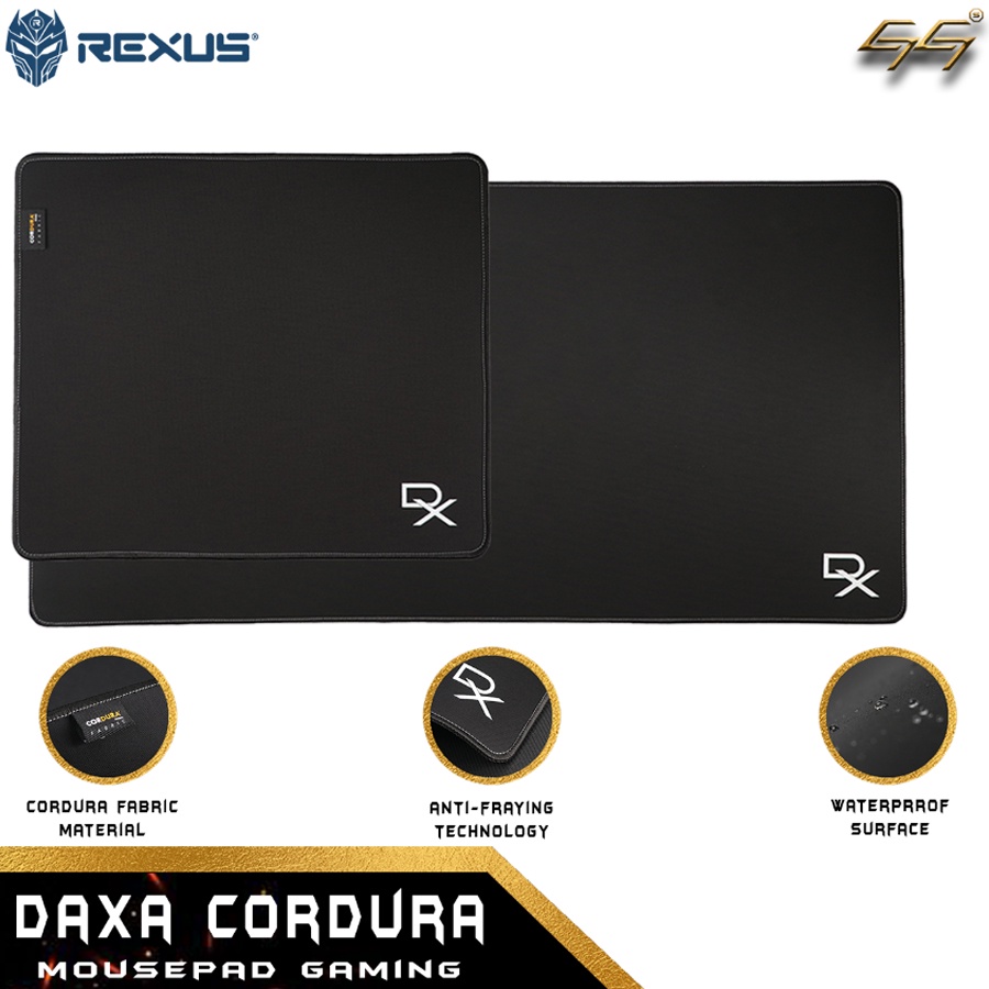 Mousepad Gaming REXUS DAXA CORDURA MC01 MC02 MC-01 MC-02 MC 01 MC 02 Gaming Mouse Pad XL Size Mousemat