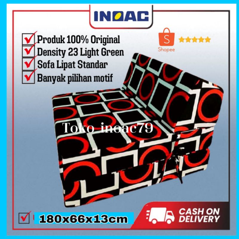 Inoac.Sofa lipat inoac.sofa bed.Sofa standar.forniture.Kasur lipat