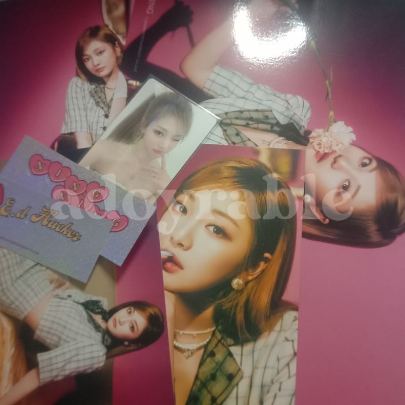 SEASON'S GREETINGS AESPA SG22 NINGNING SET PHOTOCARD PC SELCA NINGNING