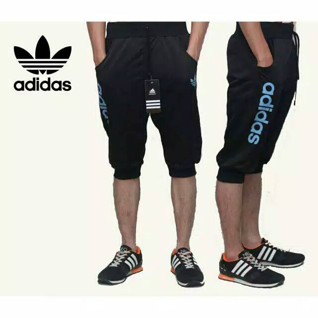 [2pcs] Kaos Running Slimfit &amp; Jogger Bawah Lutut