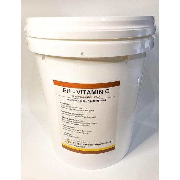 Eh-Vitamin C 20Kg - Obat Hewan Ternak Sapi Ayam Babi Kuda Kambing