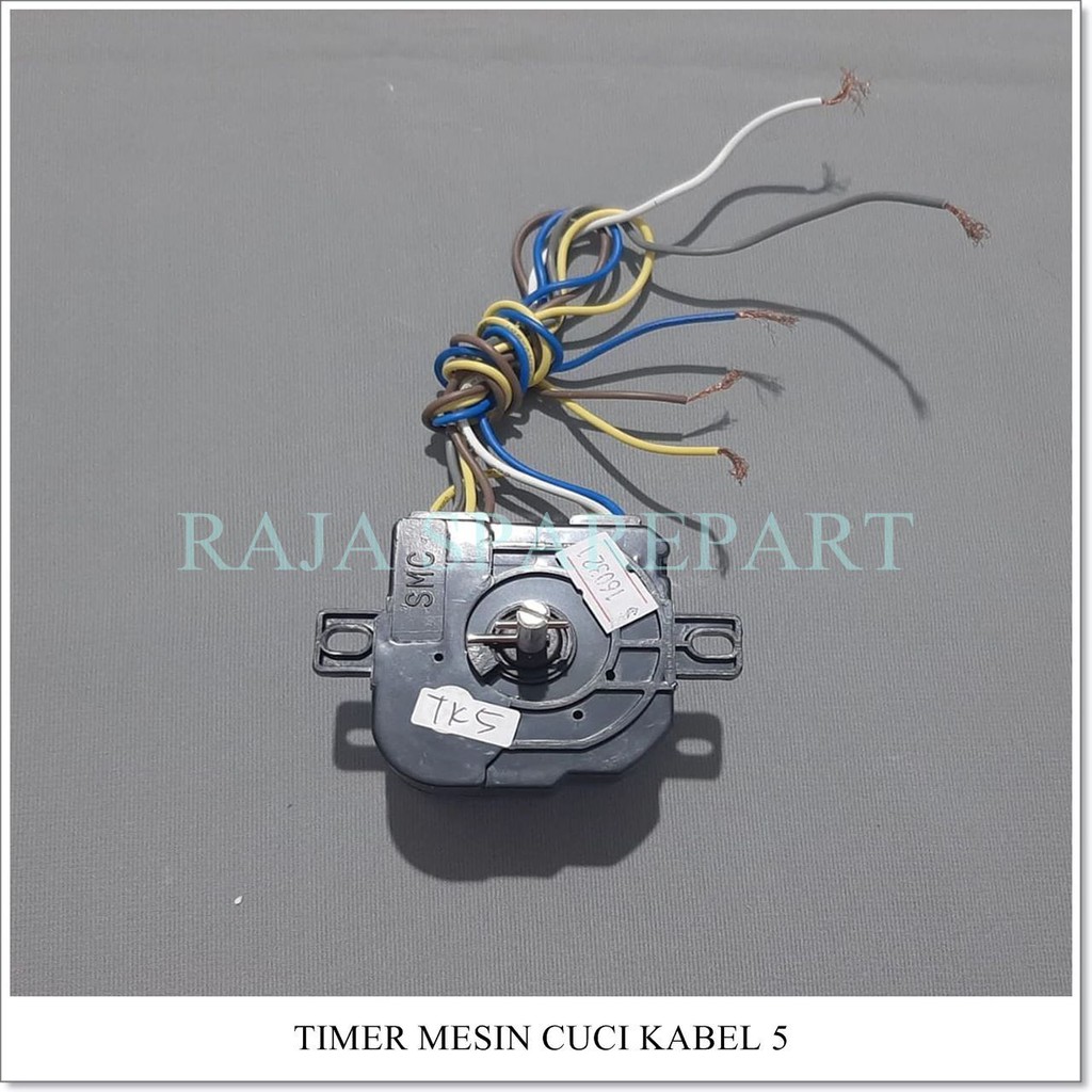 TK5 TIMER MESIN CUCI 2 TABUNG / TIMER KABEL 5