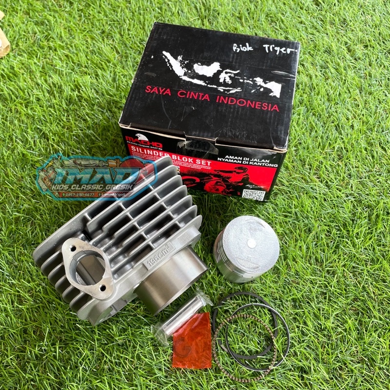 Blok tiger buring tiger set seher ring piston tiger