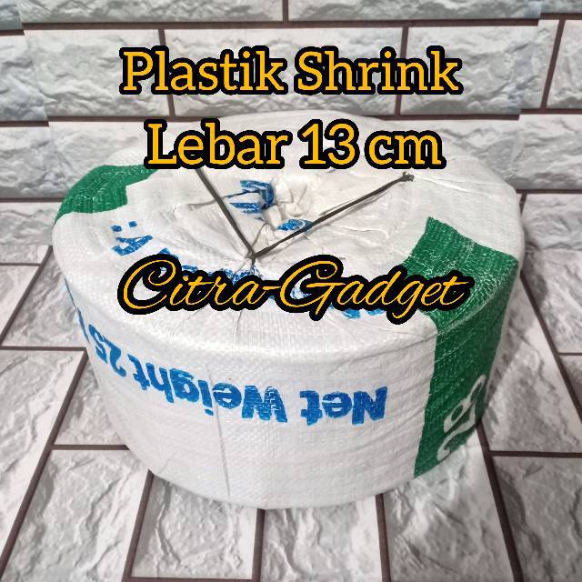 Plastik Shrink 13cm roll besar