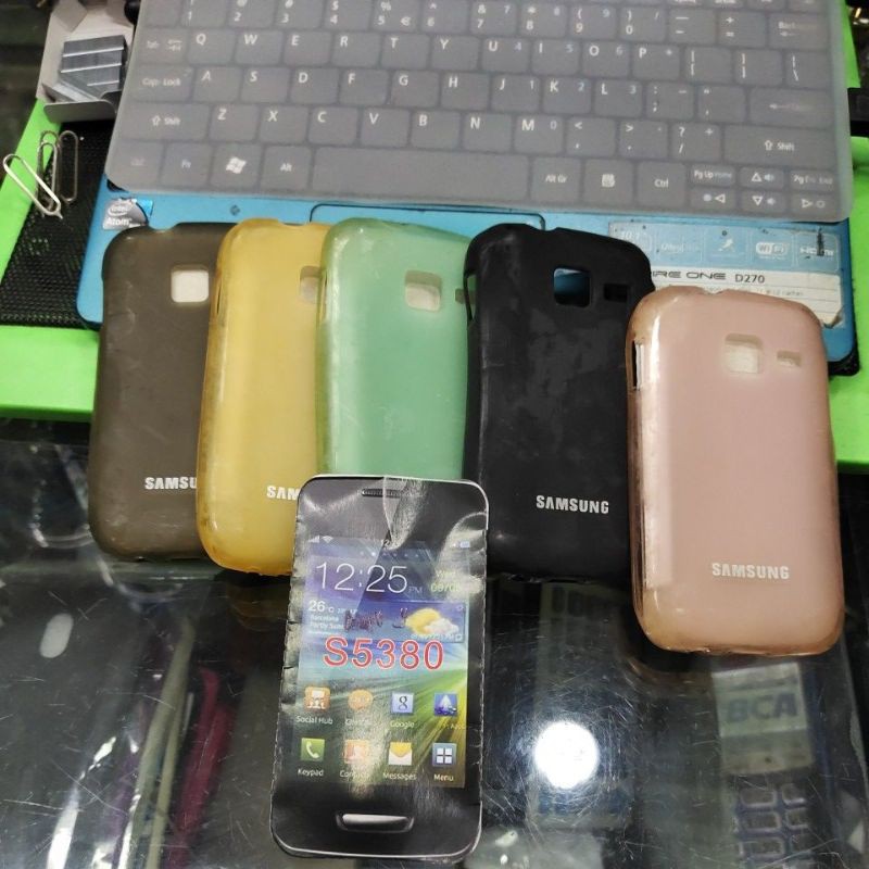 SAMSUNG S5380 / WAVE Y , S5 MINI / G800F , S5280 / S5282 / STAR NEW silikon karet softcase mantul