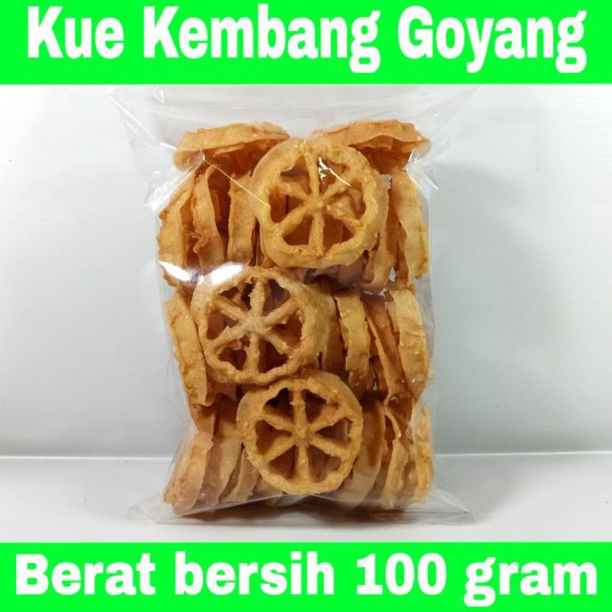 

Kembang Goyang Wijen Home Made Terlaris 100 Gr - 100 Gram