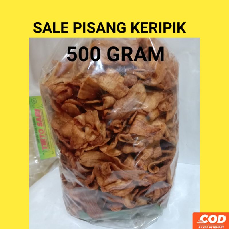 Jual Keripik Sale Pisang Kripik Pisang 500 Gr Saleh Kiloan Oleh Oleh