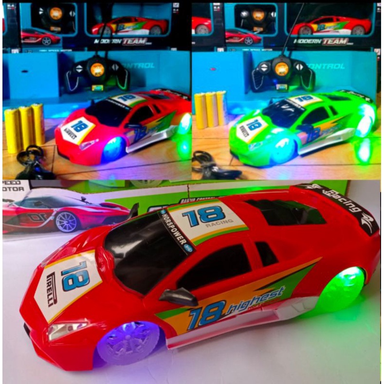 [ BISA COD ] sepaket mobil remote control batre cas murah | Mobil remot roda nyala batre cas