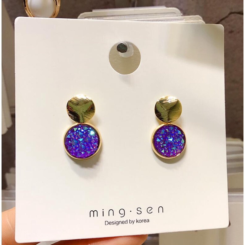 Aksesoris untuk baru panjang fringe anting-anting wanita etnis Bohemian style multi-warna retro anti