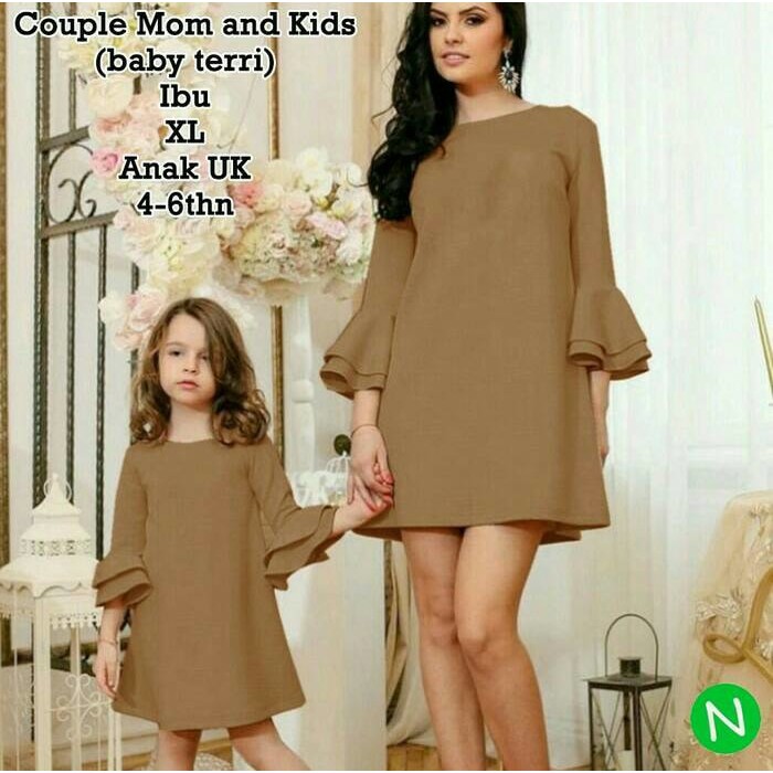  BAJU  COUPLE  IBU DAN ANAK PEREMPUAN Shopee  Indonesia