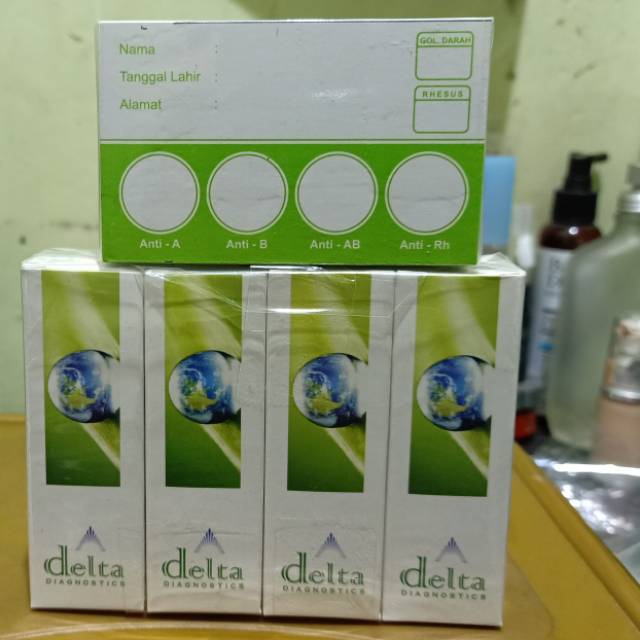 SET UJI GOLONGAN DARAH