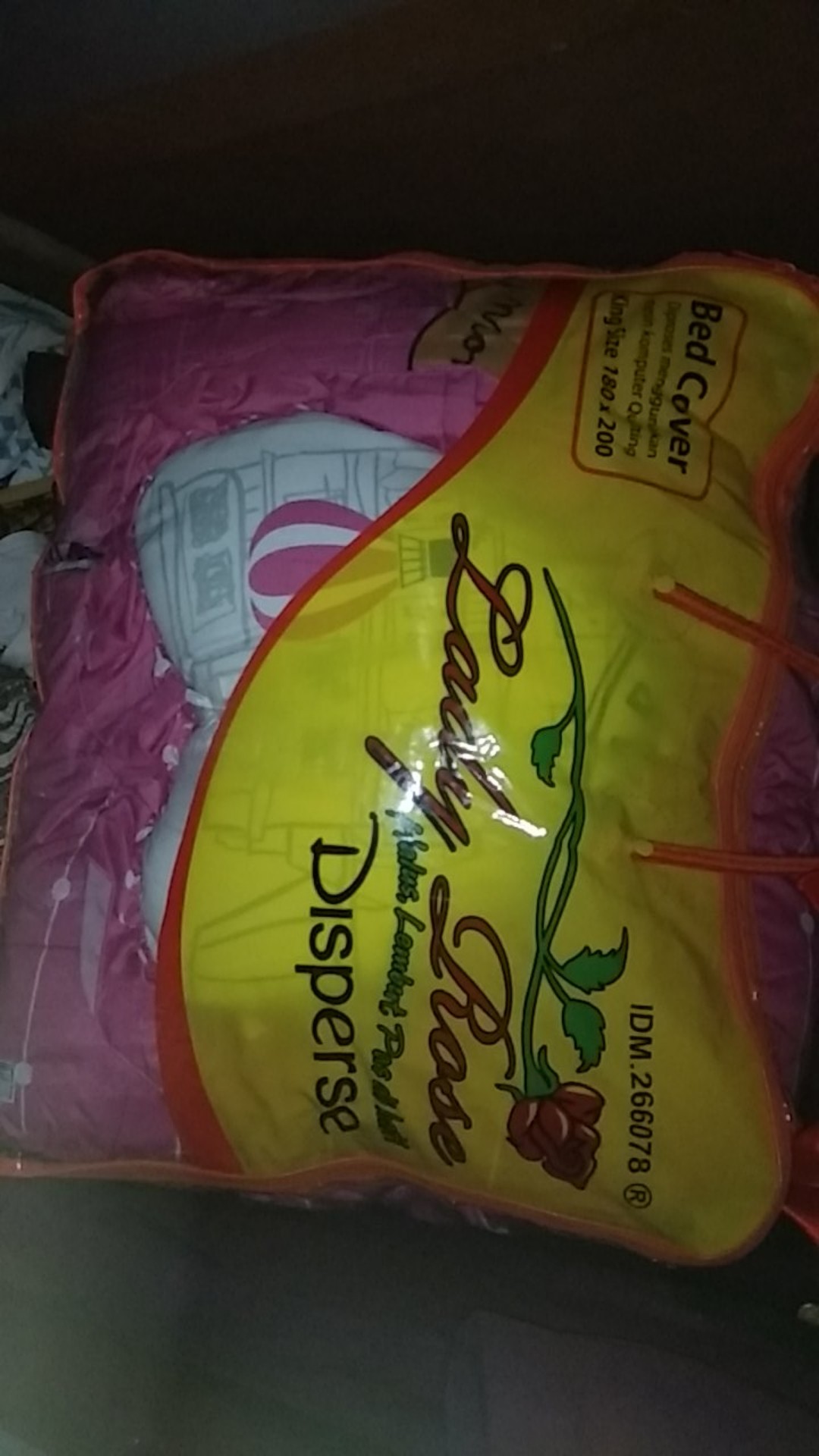 Bedcover Lady Rose Uk. King (180x200)cm Motif Kreatif Flamingo, Doraemon, Hello Kitty, Kerokeroppi