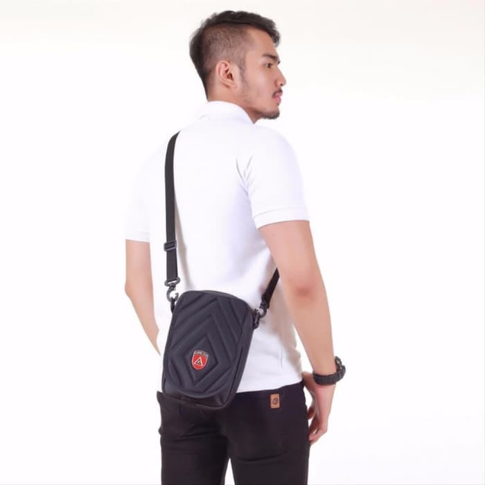 Tas Sling Bag Pria Tas Selempang Pria Cowok Distro mini Original Gress