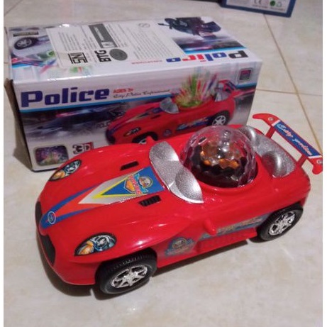 Mobil polisi baterai
