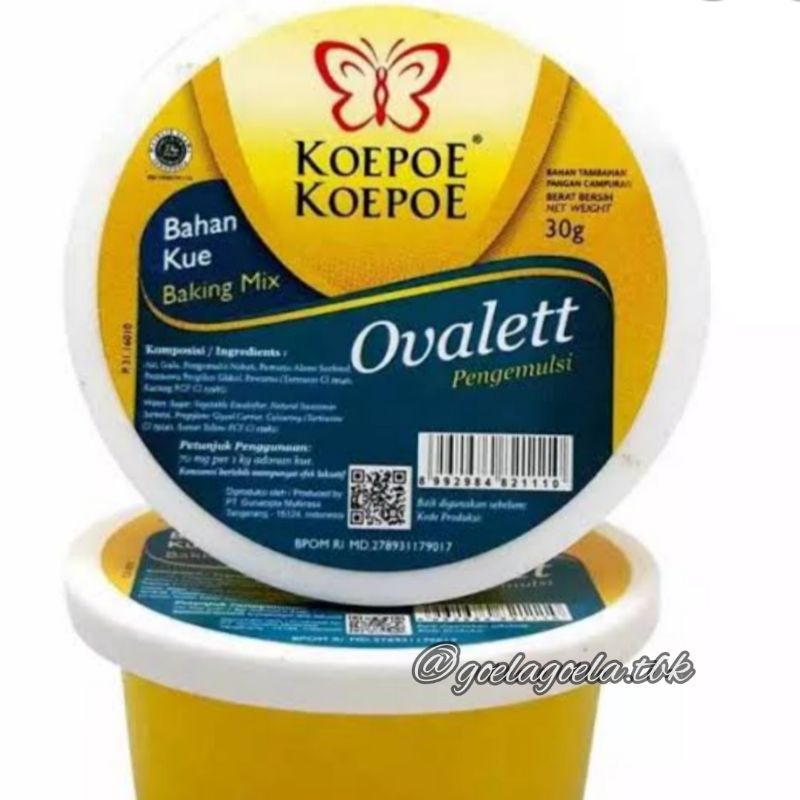 

Koepoe Ovalet 30gr