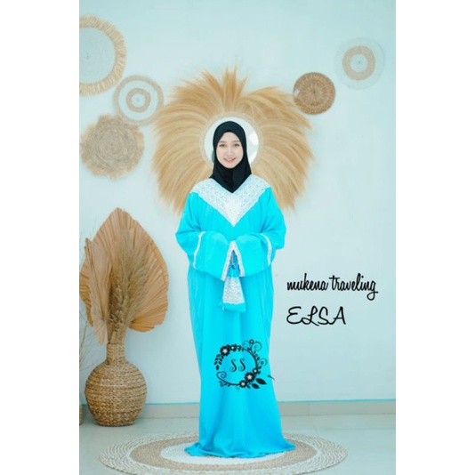 ABAYA SHOLAT ELSA / ABAYA WOLFIS POLOS / ABAYA RENDA ELSA